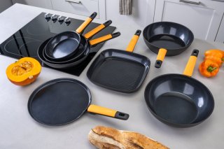 FM Wok serpenyő üvegfedővel 28 cm Soft Collection