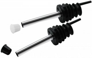 FM 2 db  Kiöntő 10cm INOX