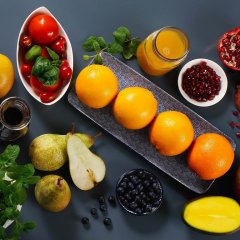 FM Gyümölcsprés tartóval manuális 3 részes #easyprepare