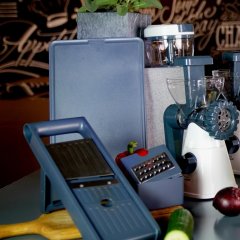 FM Vágólap csúszásgátló talppal 36x24 cm kék #easyprepare