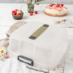 ZENKER Kapcsos kerek tortaforma hordozható tetővel 24 cm